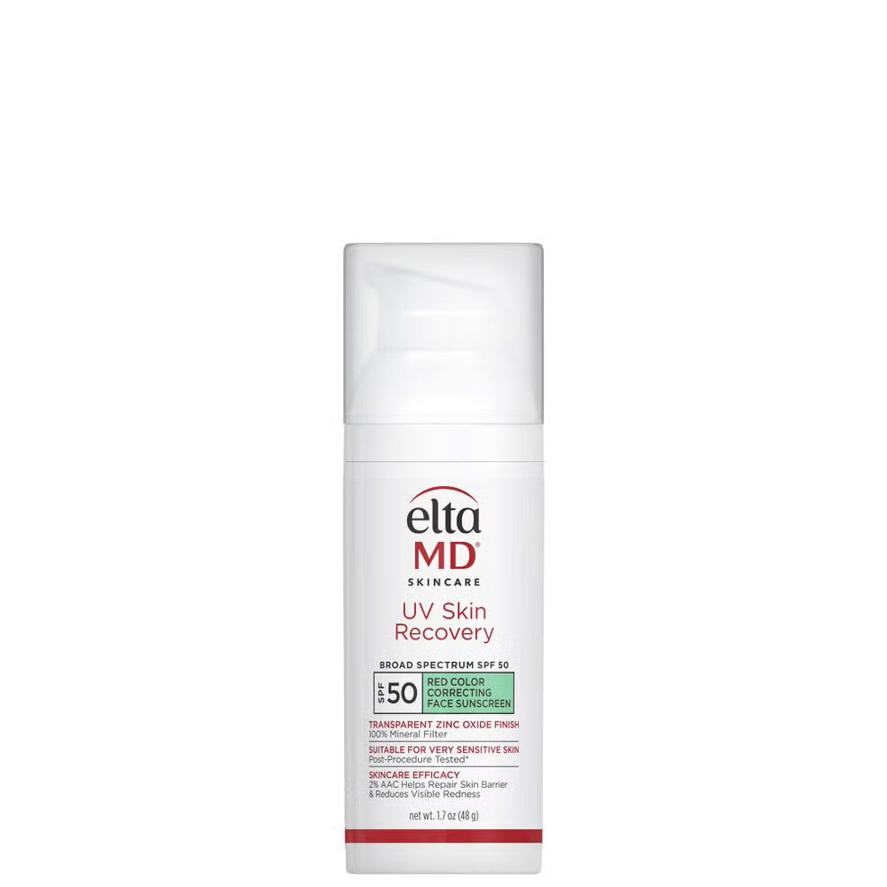 ELTAMD UV SKIN RECOVERY RED COLOR CORRECTING GREEN TINT BROAD-SPECTRUM SPF50