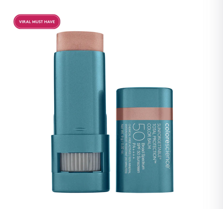 COLORESCIENCE SUNFORGETTABLE TOTAL PROTECTION COLOR BALM SPF50 (BLUSH)