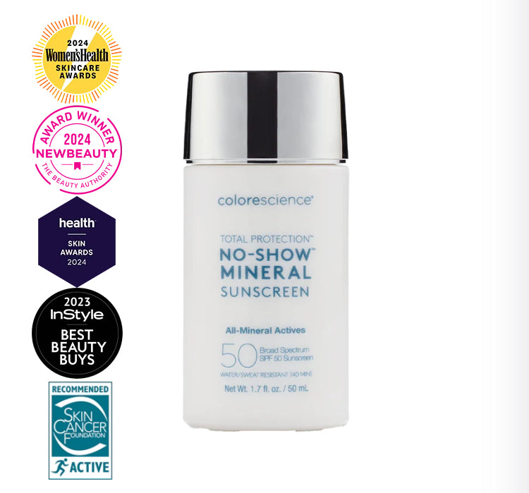 COLORESCIENCE TOTAL PROTECTION NO SHOW MINERAL SUNSCREEN SPF50